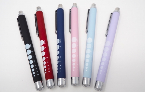 軽量ホワイトLEDペンライト(ラバー調) SM-311